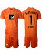 Otroške Nogometnih dresov Borussia Dortmund Gregor Kobel #1 Vratar Tretji 2024-25 Kratki rokavi (+ hlače)